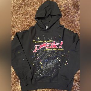 Sp5der Hoodie Black 555 Young thug